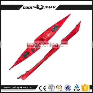 5.0m White Water Single Sit in Plastic Sea Kayak Wholesale Made in China Quality Choice thumbnail-1