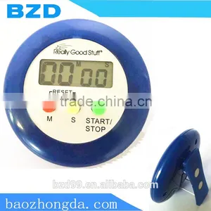 Standing Round Plastic ABS Count Down and Count Up Timer With Magnet Clip/ Best Promotional Items and Household Necessary thumbnail-1
