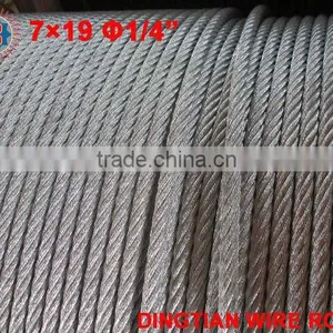 Galvanized Steel Wire Rope 7X19 thumbnail-1