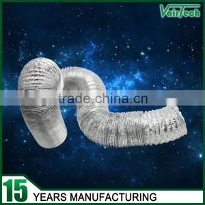 60~500mm Hvac Ducting Fire Resistant Aluminum Foil Flexible Duct Machine thumbnail-5