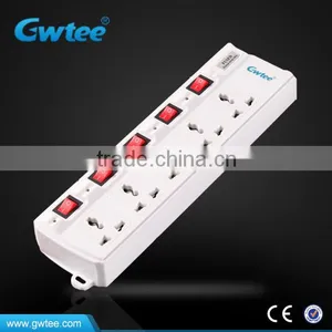 5 Gang Universal Power Electric Extension Sockets thumbnail-1