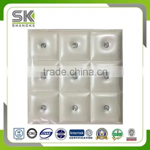 Elegant Home Decoration Materials Soft Leather Wall Panel thumbnail-6