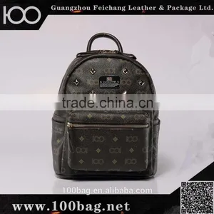 Wholesale Cheaper Idea Laptop Bag Felt Cloth School Bag College Backpack thumbnail-2