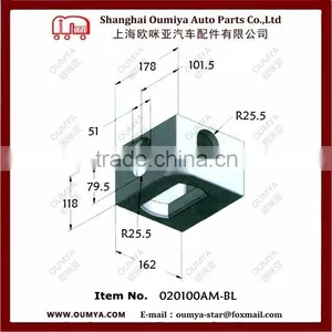 Container Corner Fitting 020100AM-BL thumbnail-1