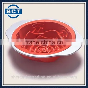Wholesale High Temperature Resistance Silicone Cake Moulds Bakeware Cake Design Tool thumbnail-2