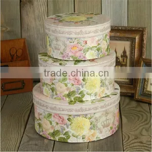 Wholesale Cheap Custom Made Round Paper Gift Boxes thumbnail-1
