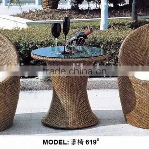 Rattan Roma Bistro Round Set for Outdoor Garden Furniture thumbnail-6