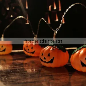 Halloween 10LED Pumpkin Light Chain thumbnail-2
