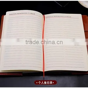 Luxury Leather Cover Note Book for Business , Waterproof Notepad thumbnail-3