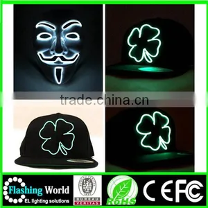 High Quaity EL Wire Cap,Led Wire Cap.light up Cap thumbnail-3