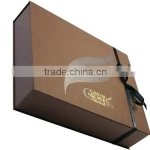 Luxury Custom Design Gift Paper Storage Box With Ribbon Made in China thumbnail-1