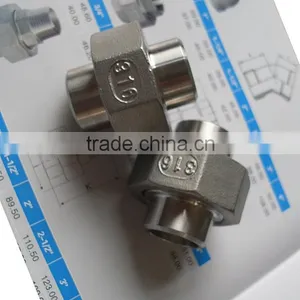 Casting Investment Stainless Steel Pipe Fitting Union thumbnail-2