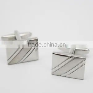 Cuff Button Brass Cufflinks Rectangle Brass Men Shirt Cuff Button thumbnail-5