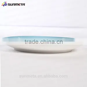 SUNMETA Factory Personalized 8 Inch Sublimation Ceramic Plate for 3D Vacuum Machine thumbnail-2