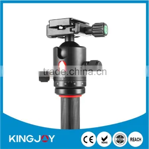Kingjoy Adjustable Photo Carbon Fiber Tripod Stand M2208+Q20 thumbnail-1