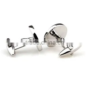 High Quality Jewelry Wholesale for Men Stainless Steel Shirt Cufflink thumbnail-3