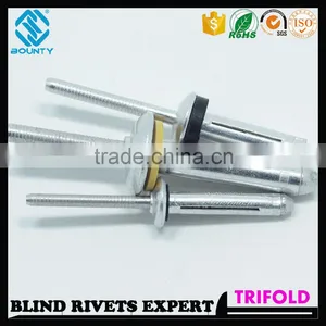 HIGH QUALITY FACTORY ALUMINUM TRI-FOLD RIVETS FOR GLASS CURTAIN WALL thumbnail-5