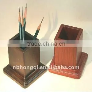 Wood Pencil Pot thumbnail-1