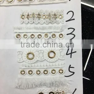 Wholesale Antique Brass Metal Iron Eyelet for Shoes thumbnail-1