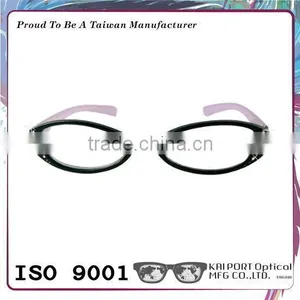 Bicolor and Rhinestones Decoration Eyewear thumbnail-5