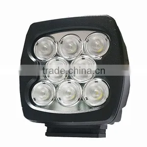 High Bright 12v 24v 80w LED Square Work Light Spot Beam7" Square Led Driving Lights for Offroad 4x4 Truck Jeep Atv Suv Ute Vehic thumbnail-2