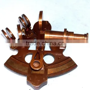 Brass SMALL SIZE DECOR SEXTANT FOR GIFTS-BRASS NAUTICAL SEXTANT 1028 thumbnail-2
