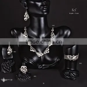 Top Quality Fashion Turkish Style Silver Plated Ring Kef 3552 thumbnail-1