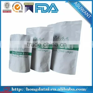 Laminated Plastic Stand up Packaging With Zipper for Fresh Food thumbnail-1