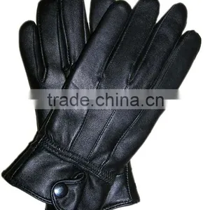 Lady Bowknot Real Genuine Leather Gloves LG-03 thumbnail-1
