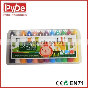 Gel Crayons Bright Colors, 6/12 /24pcs for Kids in Multi Color thumbnail-4