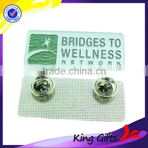 High Quality Custom Rectangle Shaped Soft Enamel Metal Lapel Pin thumbnail-1