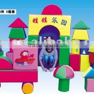 2016 High Quality Soft Playground Set thumbnail-1