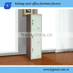 2013 Latest 3 Door Bedroom Steel Wardrobe Design thumbnail-1