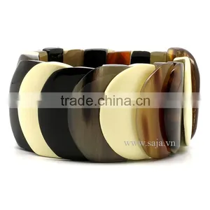 Buffalo Horn Jewelry , Buffalo Horn Bracelet SHB-522, 100% Natural Buffalo Horn thumbnail-1