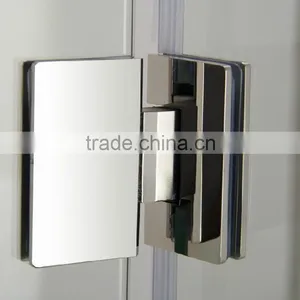 Hinged Shower Door Clear Tempered Glass Pannels for Bathroom CE ANSI Approved 6mm 8mm 10mm thumbnail-3