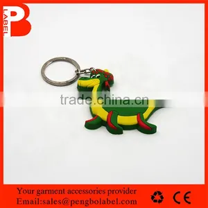 Rubber Material Custom Dinosaur 3D Rubber Pvc Patch Label thumbnail-1