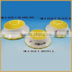 New Dog Bowl Ceramic Pet Bowl Bowl Feeder for the Pet thumbnail-2