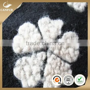 Jacquard Knitted Wool Fabric thumbnail-2