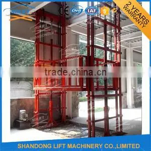 1.5T 4.5M Vertical Hydraulic Warehouse Cargo Lift With CE thumbnail-1