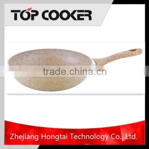 New Design Aluminum Marble Coated Wok thumbnail-1