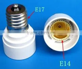 Conversion Lamp Holder Lamp Base Lamp Adapter E17 Change to E14 High Quality 2 Years Warranty thumbnail-1