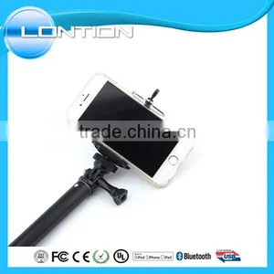 Hot 2015 Bluetooth Products Selfie Stick Aluminum, Lontion Selfie Stick for Mobile Phone thumbnail-6