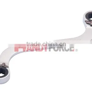 S-Shape Box End Reversible Ratchet Wrench Series, Wrench and Spanner Tool of Auto Repair Tools thumbnail-1