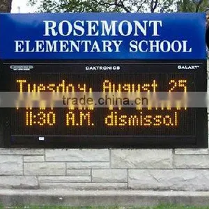 P10 Outdoor Tricolor LED Messageboard thumbnail-1