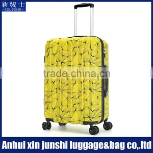 Good Quality Flower Print ABS PC Luggage Eminent Hard Luggage thumbnail-1
