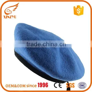 Wholesale Custom Softtextile Beret Cap as Decorate Knitted Beret Cap thumbnail-3