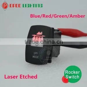 Factory Sell Rocker Switch T85,Laser Etched ON/OFF ARB Carling Rocker Switch T85 thumbnail-1