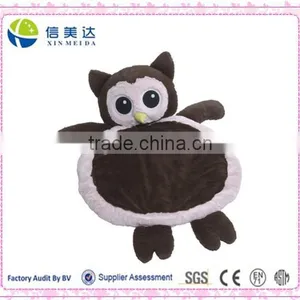 Plush Custom Owl Game Mat Soft Crawl Mat thumbnail-1