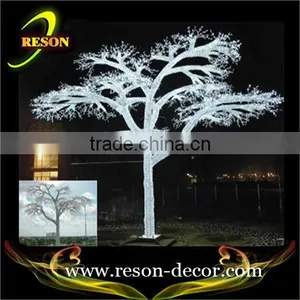 H:350cm LED Crystal White Wedding Trees thumbnail-1