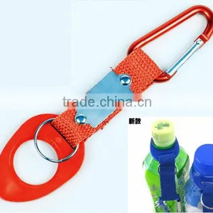 Water Bottle Clip, Mixed Water Bottle Holder, Customized Laser Engraved Logo on Metal Tag thumbnail-3